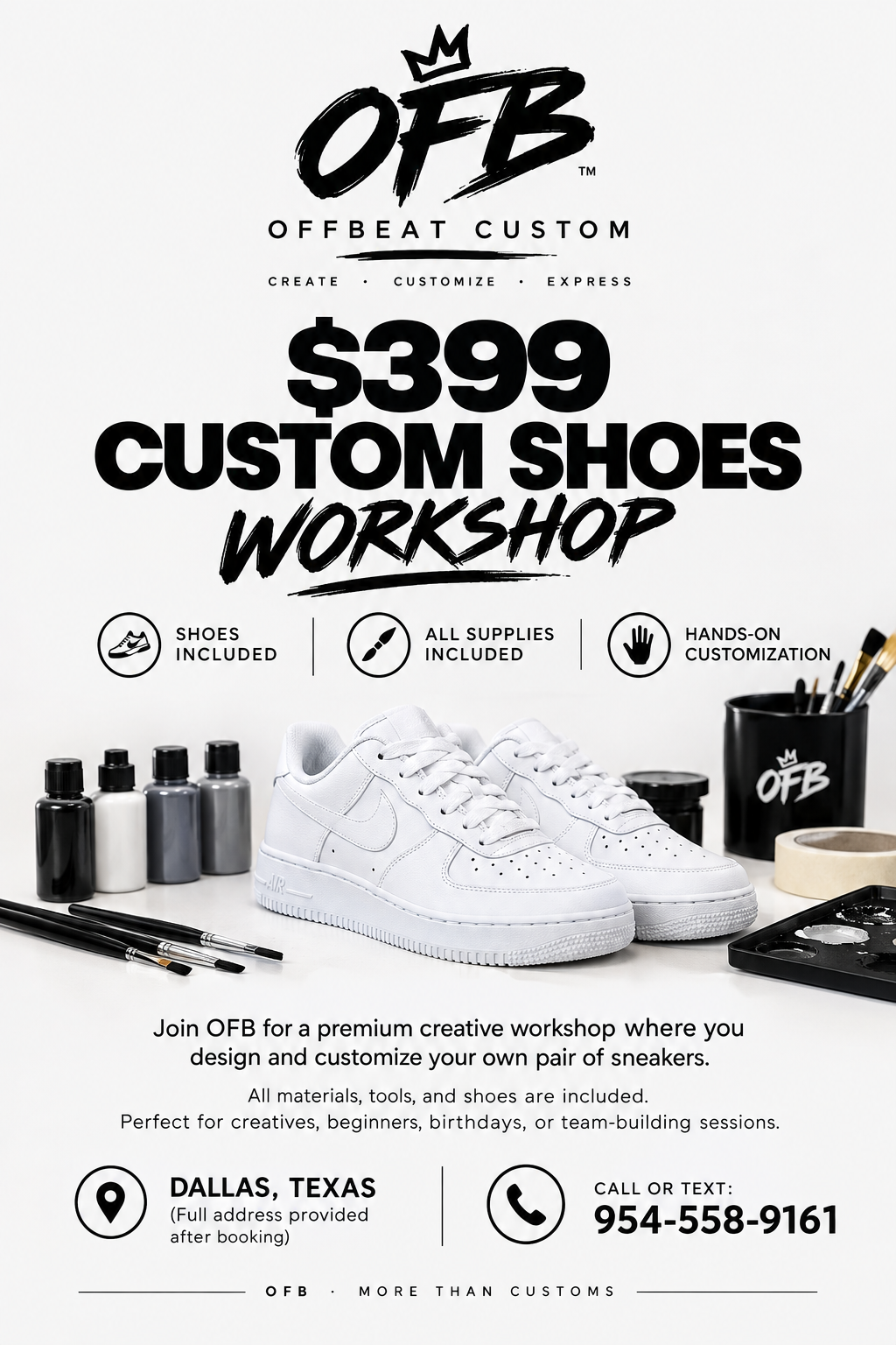Custom Shoes Workshop